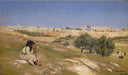Jerusalem from the South East by Hans Andersen Brendekilde — rural oil painting wall art, Realism