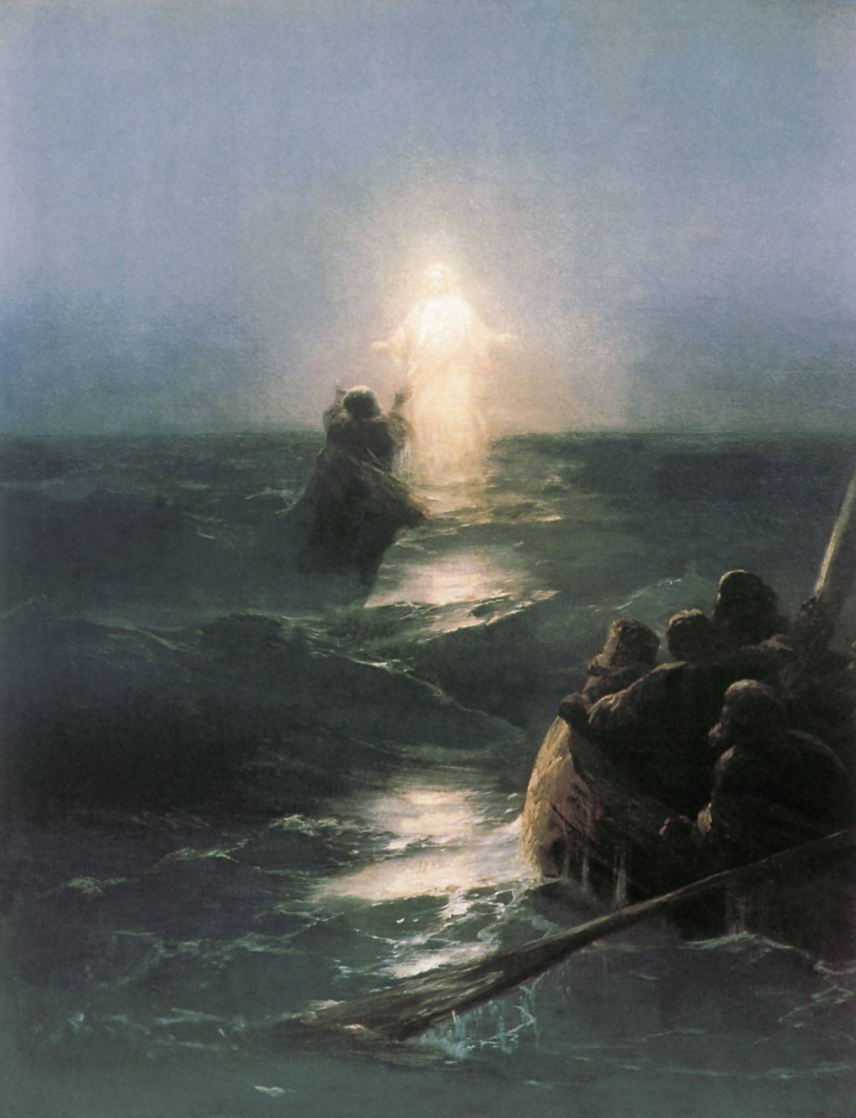 Jesus walks on water - Ivan Aivazovsky