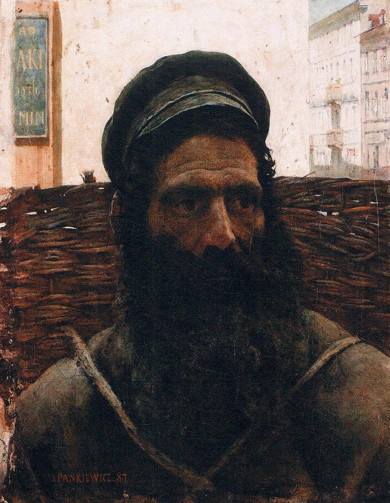 Jew With Basket on gallery wrap
