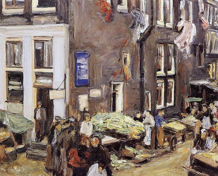 Jewish quarter in Amsterdam - Max Liebermann