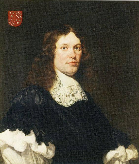 Jhr. Johan Adriaen de Kies van Wissen by Jan de Bray — hand-painted portrait oil painting reproduction on canvas