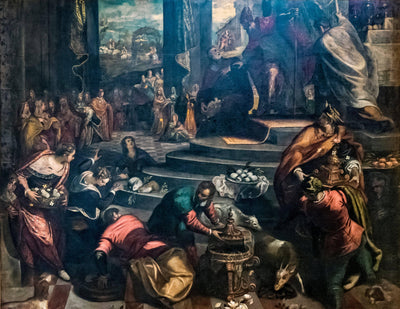 Joachim Expelled from the Temple in home office