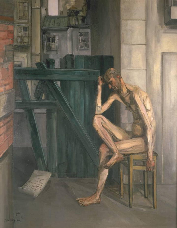 Job by Francis Gruber — hand-painted portrait oil painting reproduction on canvas