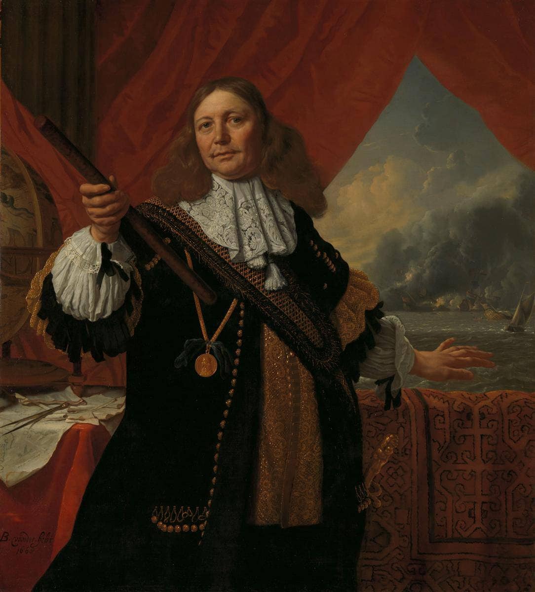Johan de Liefde (ca. 1619-73), Vice-Admiral
