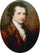 Johann Wolfgang von Goethe in dining room