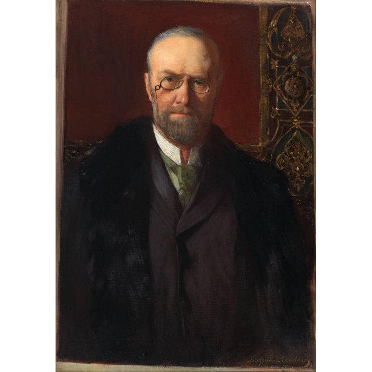John Brooks Henderson by Benjamin Constant — hand-painted portrait oil painting reproduction on canvas