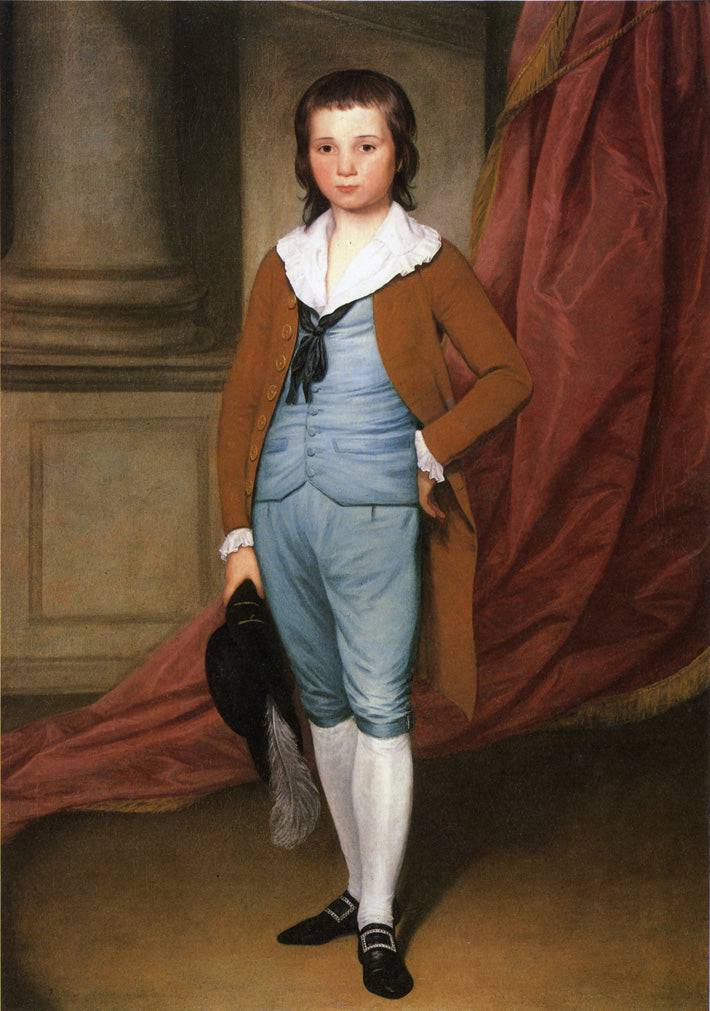 John Coates Browne by Joseph Wright — hand-painted portrait oil painting reproduction on canvas