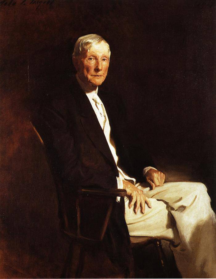 John D. Rockefeller - John Singer Sargent