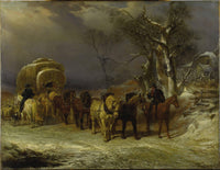 Welcome Rest by John Frederick Herring Sr. — hand-painted landscape oil painting reproduction on canvas