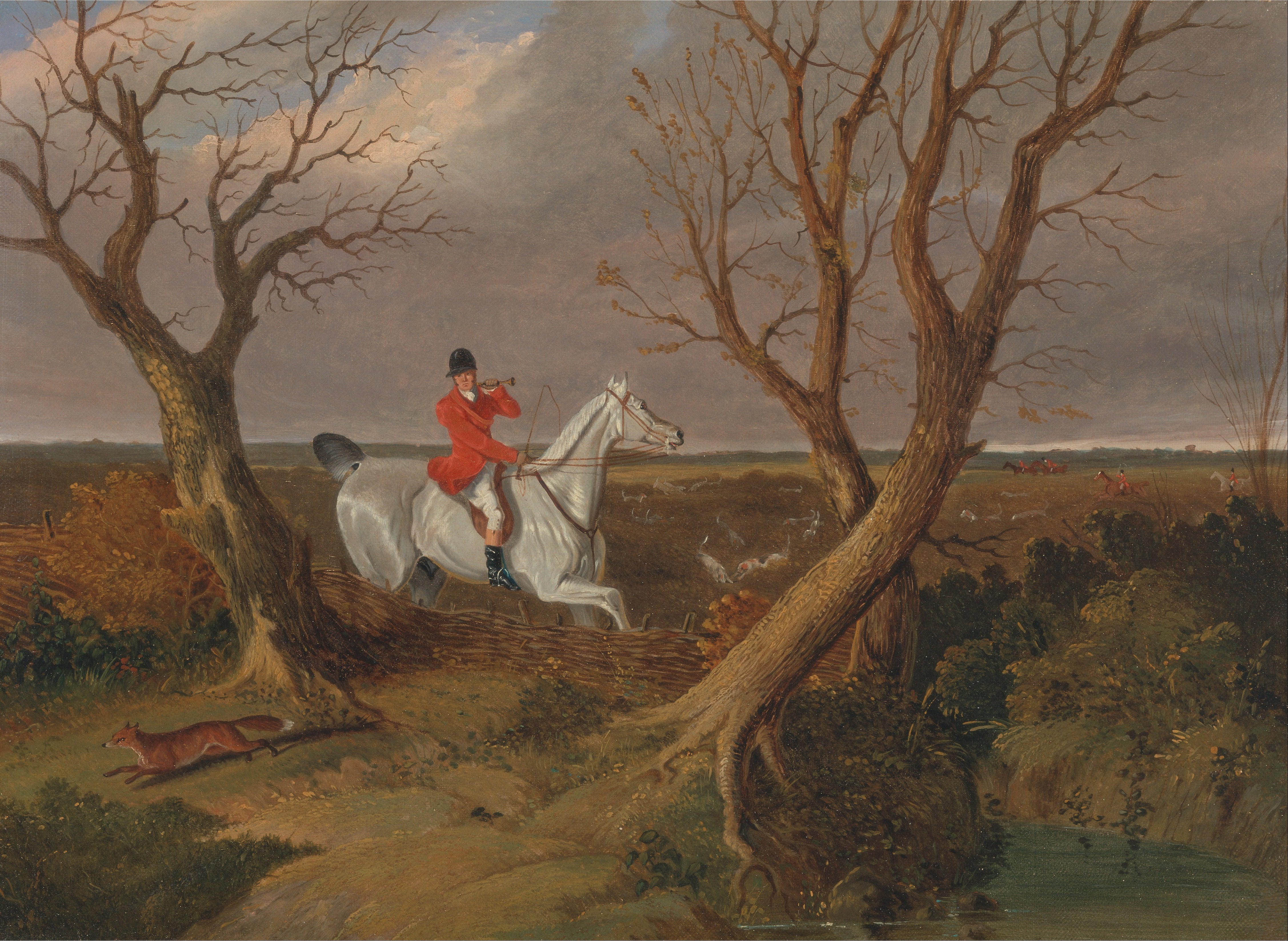 The Suffolk Hunt- Gone Away - John Frederick Herring Sr.