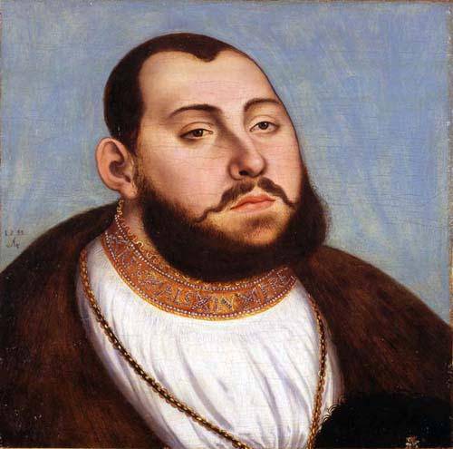 John Frederick the Magnanimous, Elector of Saxony - Lucas Cranach the Elder