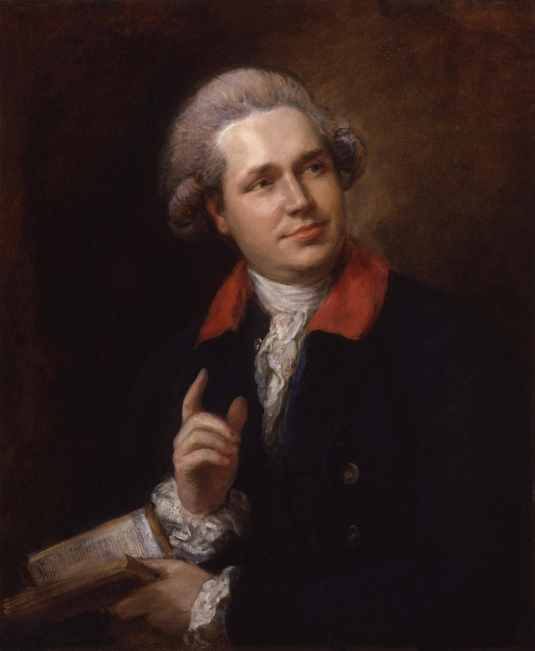 John Henderson by Thomas Gainsborough — hand-painted portrait oil painting reproduction on canvas