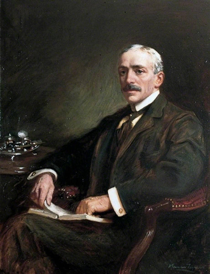 John Howard, Esq., JP, DL of Sibton and Chartham, MP for Northeast Kent (1902â1908) by Albert Chevallier Tayler — hand-painted portrait oil painting reproduction on canvas