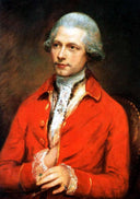 John Joseph Merlin by Thomas Gainsborough — male oil painting wall art, Rococo