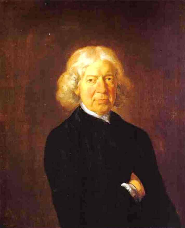 John Kirby by Thomas Gainsborough — hand-painted portrait oil painting reproduction on canvas