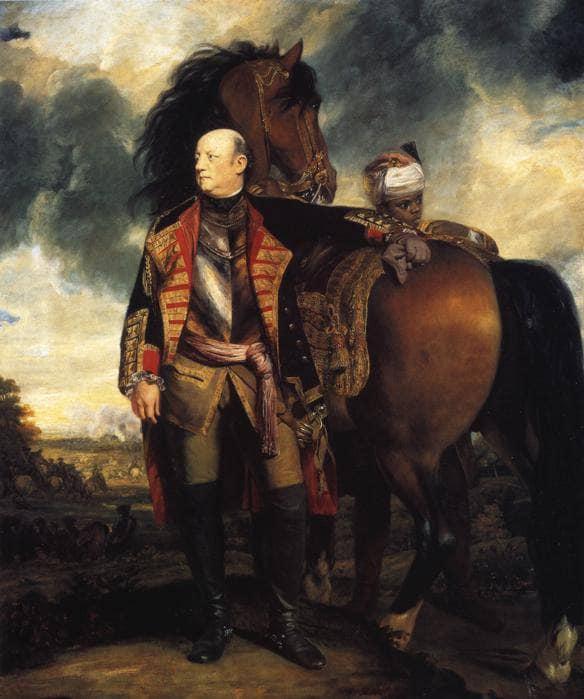 John Manners, Marquess of Granby by Joshua Reynolds — hand-painted animal oil painting reproduction on canvas