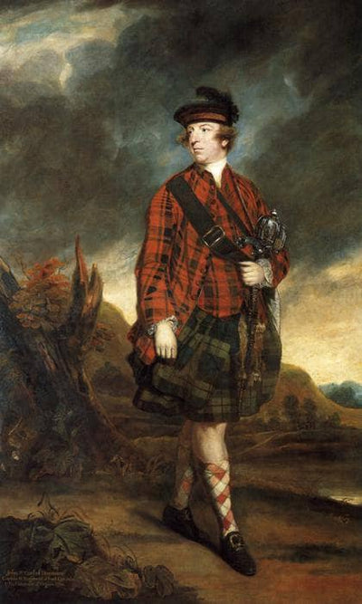John Murray, 4th Earl of Dunmore in living room