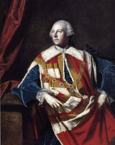 John Russel, 4th Duke of Bedford in hallway