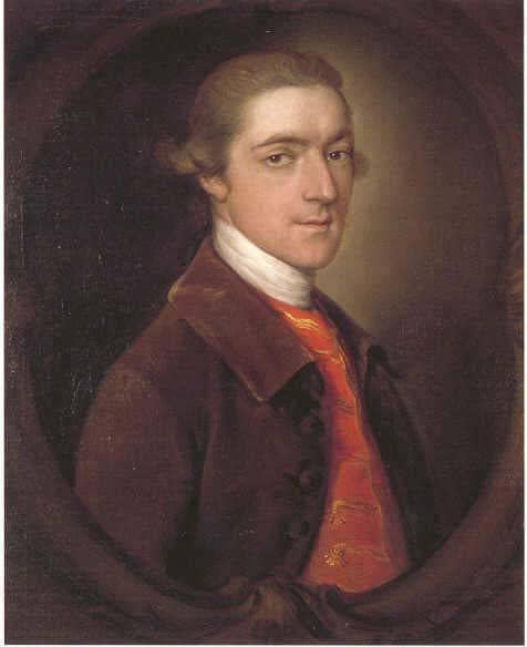 John Spencer, 1st Earl Spencer by Thomas Gainsborough — hand-painted portrait oil painting reproduction on canvas