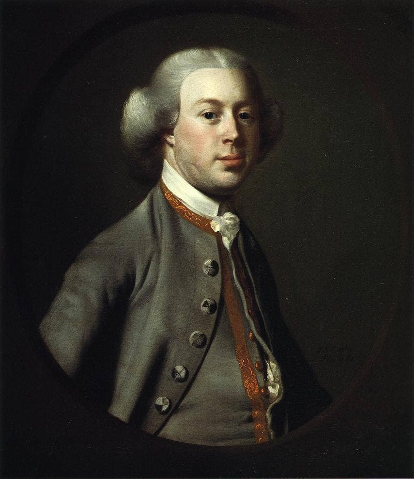 John Spooner by John Singleton Copley — hand-painted portrait oil painting reproduction on canvas