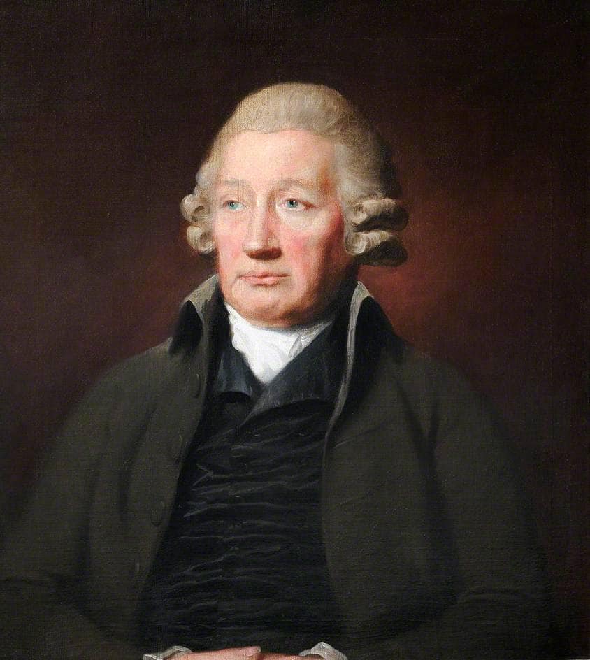 John Wilkinson by Lemuel Francis Abbott — hand-painted portrait oil painting reproduction on canvas