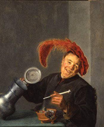 Jolly Toper by Judith Leyster — hand-painted portrait oil painting reproduction on canvas