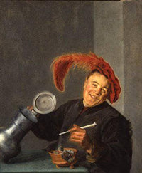 Jolly Toper by Judith Leyster — hand-painted portrait oil painting reproduction on canvas