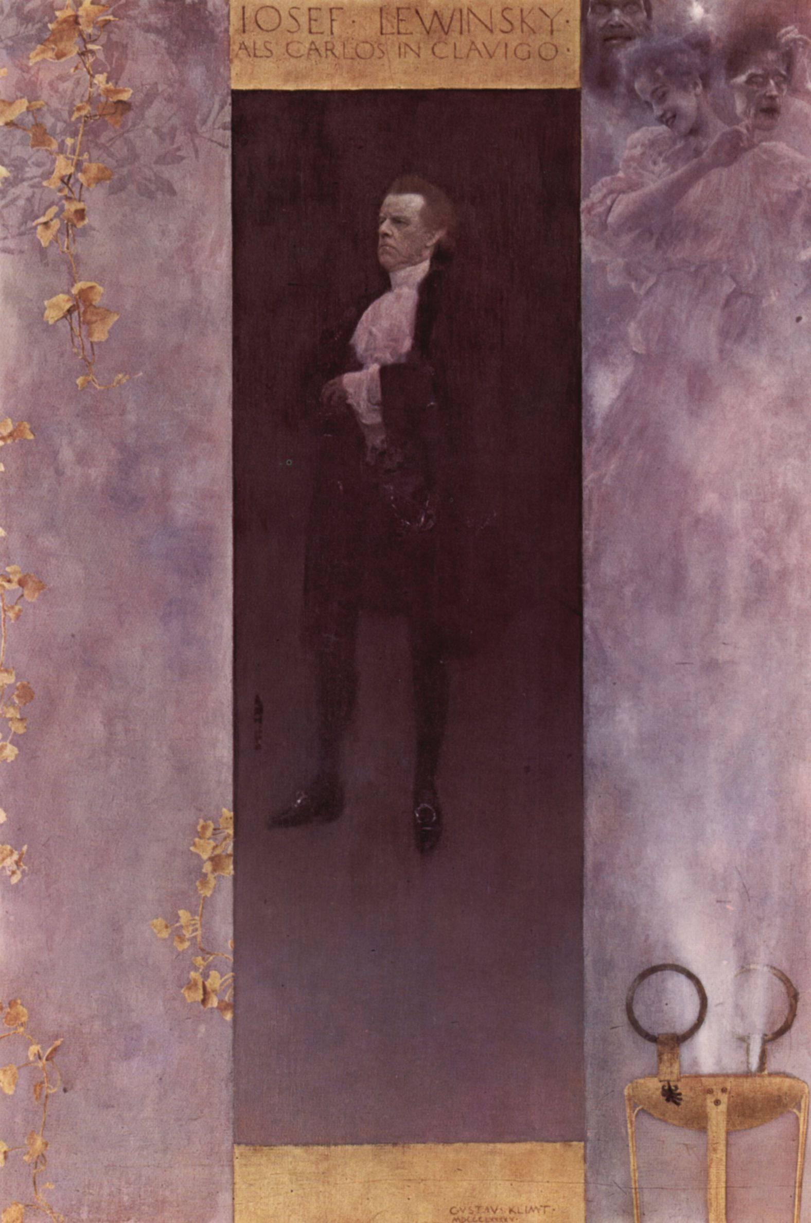 Josef Lewinsky - Gustav Klimt