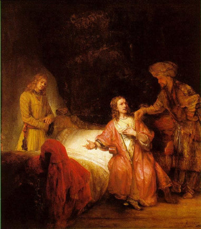 Joseph Accused by Potiphar's Wife in study