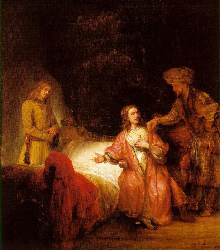 Joseph Accused by Potiphar's Wife - Rembrandt