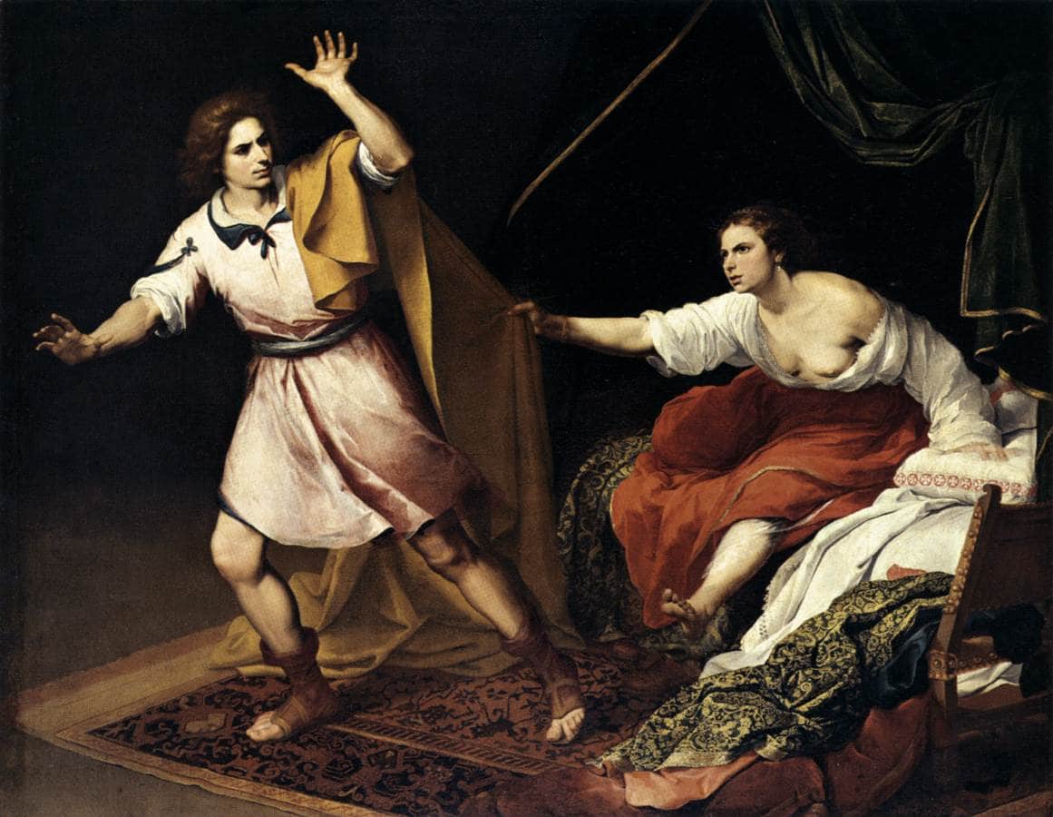 Joseph and Potiphar's Wife - Bartolome Esteban Murillo