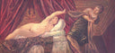 Joseph and Potiphar's wife by Tintoretto, surrealism oil painting wall art, Mannerism Late Renaissance