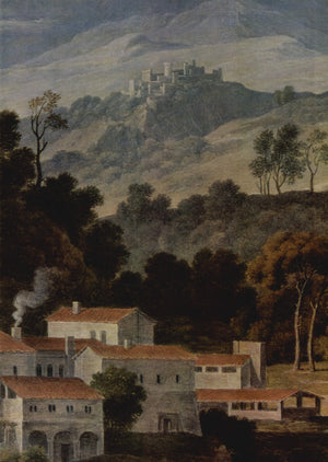 Das Kloster San Francesco Im Sabinergebirge Bei Rom - Joseph Anton Koch