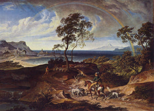 Landschaft Nach Einem Gewitter - Joseph Anton Koch