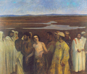 Joseph Sold into Slavery by His Brothers - Karoly Ferenczy