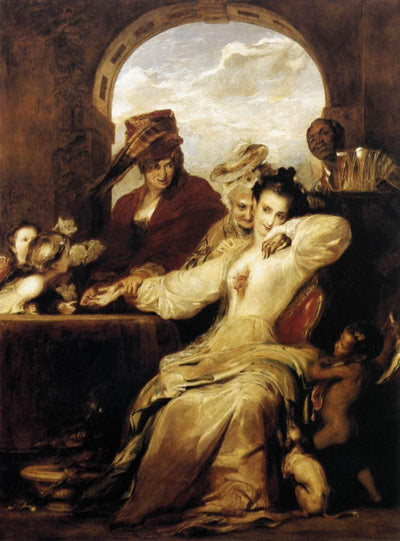 Josephine and the Fortune Teller by David Wilkie — oil painting reproduction