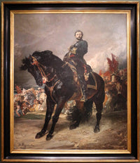 Juan Prim, October 8, 1868 by Henri Regnault — hand-painted animal oil painting reproduction on canvas