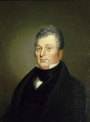 Judge Henry Lewis by George Caleb Bingham — hand-painted portrait oil painting reproduction on canvas