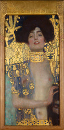 Judith and the Head of Holofernes by Gustav Klimt, religion oil painting wall art, Art Nouveau Modern