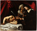 Judith Beheading Holofernes by Caravaggio — religion oil painting wall art, Tenebrism
