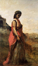 Judith by Camille Corot — hand-painted portrait oil painting reproduction on canvas