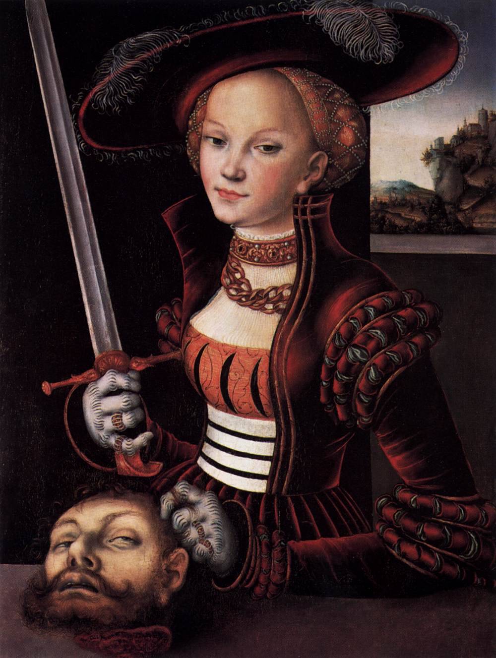 Judith Victorious - Lucas Cranach the Elder