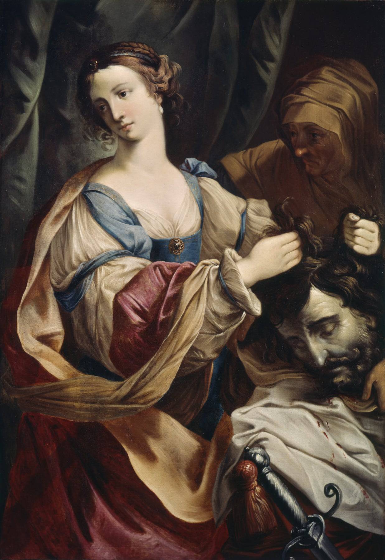 Judith with the Head of Holofernes - Elisabetta Sirani