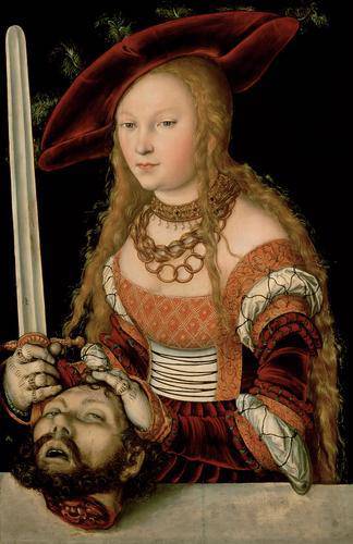 Judith with the head of Holofernes - Lucas Cranach the Elder