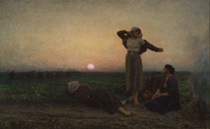 The evening - Jules Breton