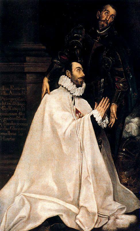 Julian Romero de las Azanas and his patron St. Julian - El Greco