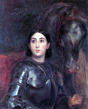 Juliet Tittoni as Jeanna D'Ark - Karl Bryullov