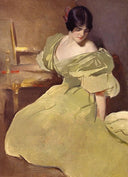 Juliette by John White Alexander — hand-painted portrait oil painting reproduction on canvas