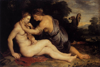 Jupiter and Callisto in study