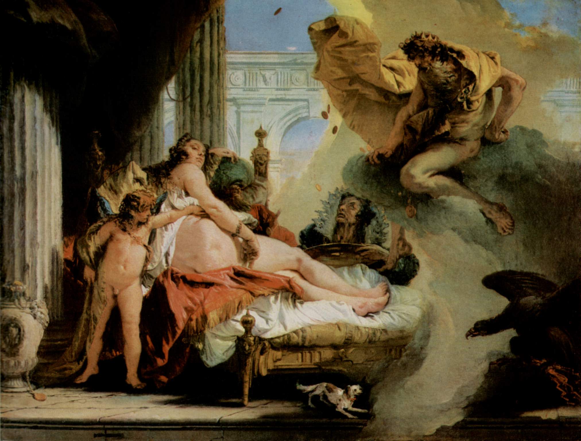 Jupiter and Danae - Giovanni Battista Tiepolo